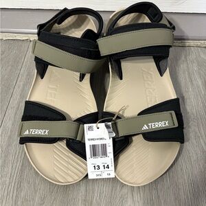 Adidas Terrex Sandals in Black and Tan